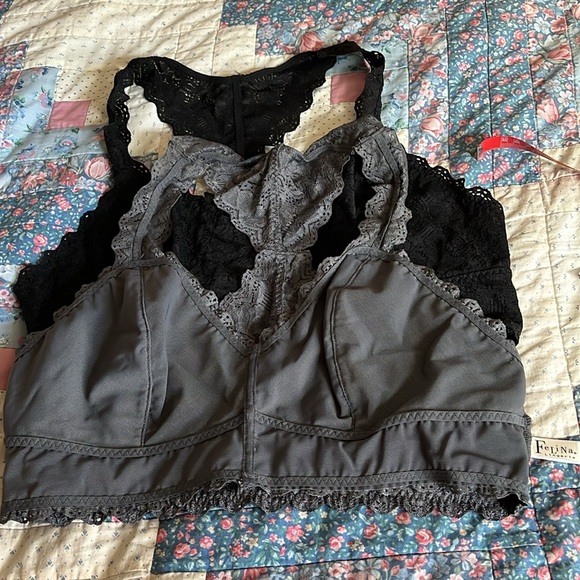 NWOT 2 Felina bralettes L - Picture 2 of 7